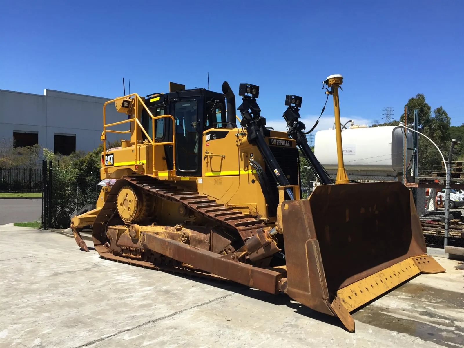 CAT D6T XL dozer with GPS guidance available for hire